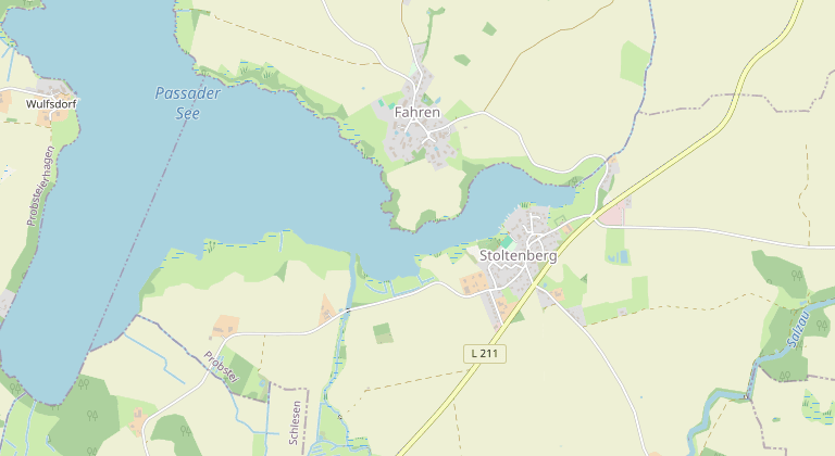 Karte: Krummbek im Kreis Plön, Schleswig-Holstein